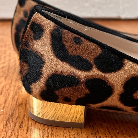 JCrew Collection Calf Hair Janey Ballet Flat in leopard, 5H - Picture 3 of 16